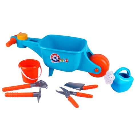 Дитяча тачка з набором садівника Technok (8485)