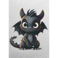 Картина по номерам Riviera Blanca Дракоша 28x40 см