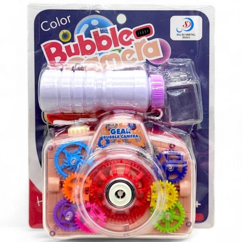 Бульбашкомет-генератор MIC "Камера з шестернями" 120 мл (червоний)