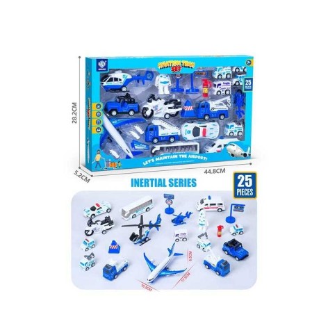 Набор игрушечной техники 25 моделей