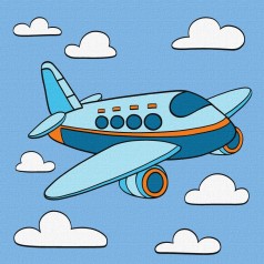 Набор 7+ для росписи по номерам 