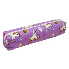 Пенал-косметичка ЕДИНОРОГ сиреневый