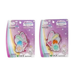 Детская косметика набор теней 2 вида на листе