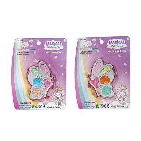 Детская косметика набор теней 2 вида на листе