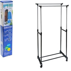Стійка для одягу подвійна 68*40*140см (до 30кг) TW-999
