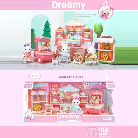 Игровой набор с флоксовыми фигурками 