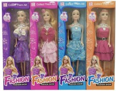 Лялька 4 види, в кор. 