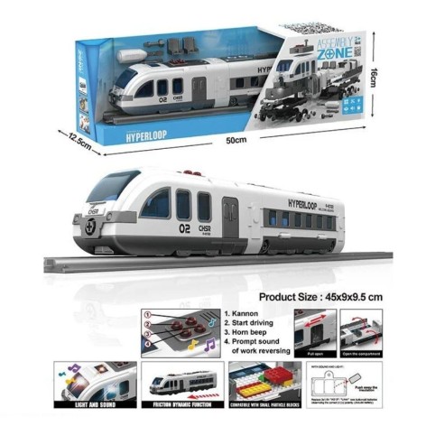 Поезд-конструктор YW 9097 в коробке