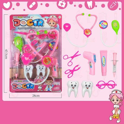 Набір лікаря на листі  /72-2/