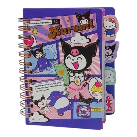 Блокнот на спіралі аніме Kuromi
