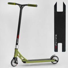 Самокат трюковий "Best Scoote" (HIC-система, ПЕГИ, алюмінієвий диск та дека, колеса PU, d=120 мм, ширина керма 58 см)
