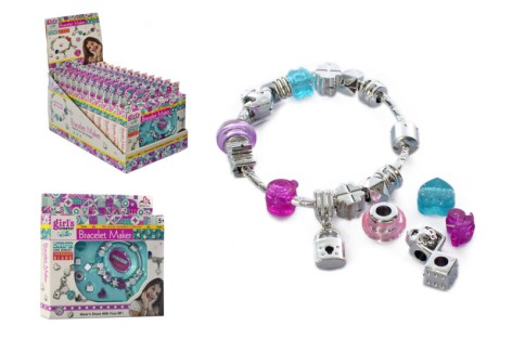 Набор для создания браслетов /16/192/12шт в кор.