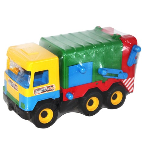 Сміттєвоз Middle truck жовто-зелений