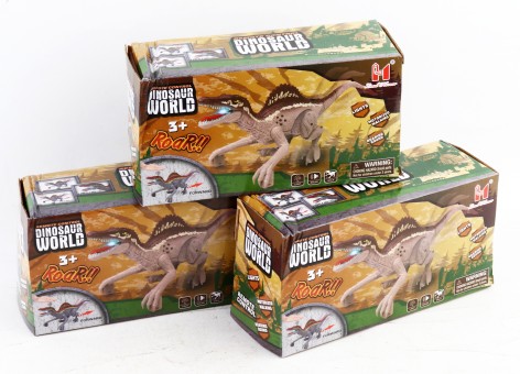 УЦЕНКА 30% Динозавр музыкальный, аккумулятор, в кор.23*8,5*12см 