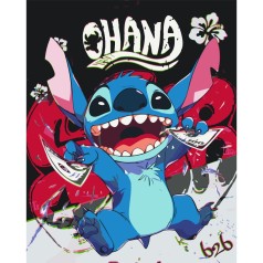 Картина за номерами "Герої кіно. Стіч" 40х50 см