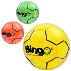 М'яч футбольний розмір 5, ПУ 3,5мм, 450-470г, ламінований, 3кольори, в п/е /12/