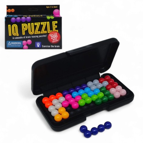 Настільна логічна гра-головоломка "IQ Puzzle", 2Д та 3Д