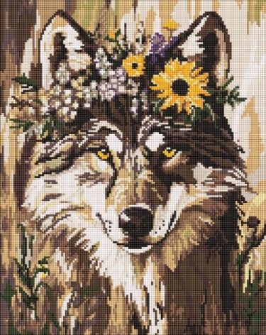 Алмазная мозаика на подрамнике Ideyka 