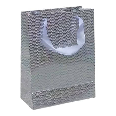 Пакет подарочный (23,5х8,5х18 см.), белый.