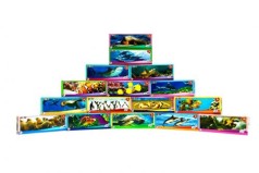 Пазли Водний світ, 105 елементів. 16 штук у блоці