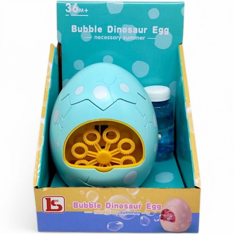 Запускалка мильних бульбашок "Яйце" (блакитний)