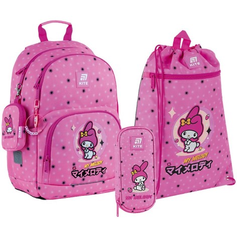 Набор рюкзак + пенал + сумка для обуви Kite 585 HK-2