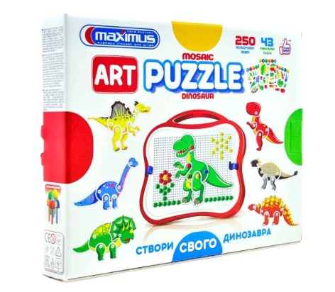 Мозаика Art Puzzle Динозаврики 250 эл. Максимус