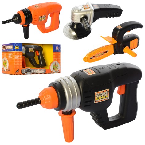 Набір інструментів від 22см, 3види, на бат-ці, кор-ці,28-15-11,5см 