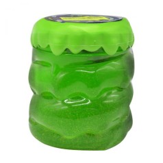 Слайм із блискітками (салатовий) укр