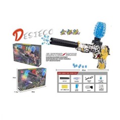 Пістолет стріляє орбізами та м'якими патронами, автоматичний принцип, акумулятор 3.7 V, окуляри, USB-кабель, в кор. 