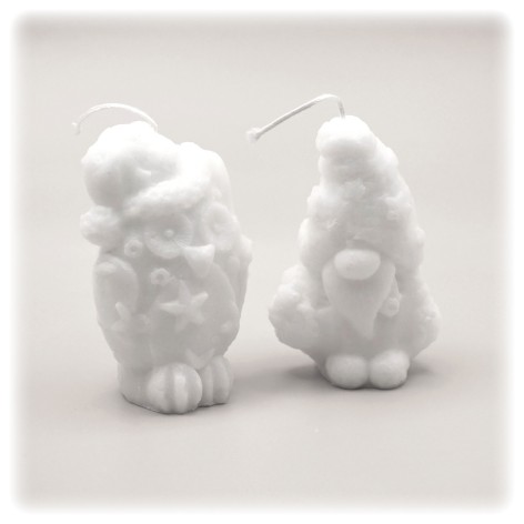 Набір для розпису свічок Riviera Blanca "Сова та Гном" 6 кольорів (СК-07)