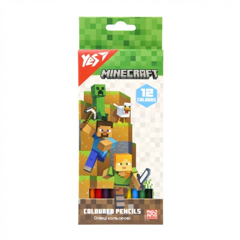 Олівці кольорові Yes 12 кол. 