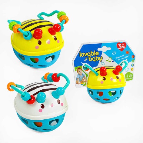 Погремушка 2 вида 10*10*9 см 