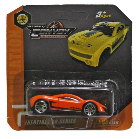 Машинка Оранжевая