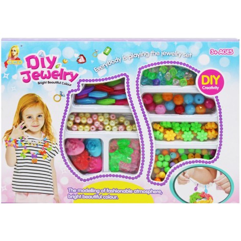 Набор бисера "DIY Jewelry" (8 видов бусин)