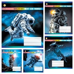 Зошит 24 арк.клітинка Тверда ТА51304 SPACE, 20/320 ціна за 20 шт.