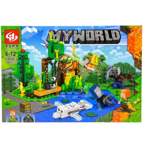 Конструктор "Майнкрафт/Minecraft" 390 деталей