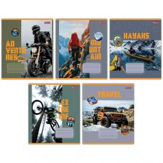 А5/36 лін. 1В Mens hobby, тетрадь для записів 15 шт в уп. //