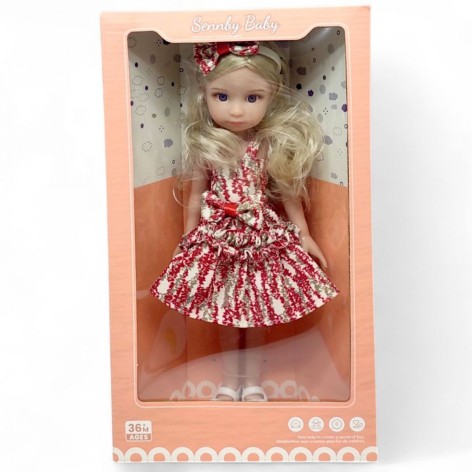 Кукла Sennby Baby (35 см) в коробке, подвижные детали