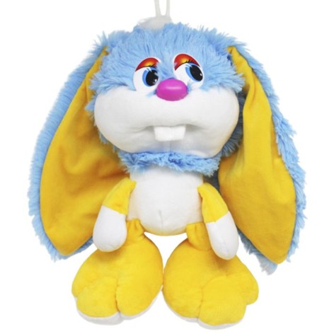 Мягкая игрушка "Зайка-коротышка", 30 см, голубой