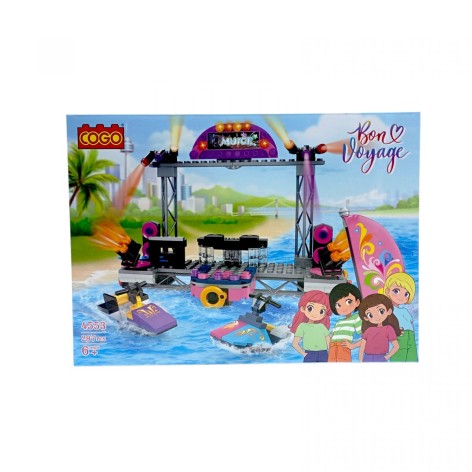 Конструктор "Дівчатка" (297 елм.) Концерт / COGO