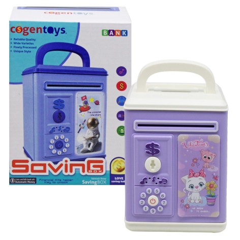 Сейф сиреневый