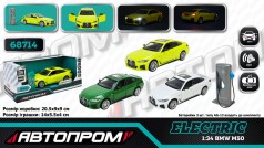 Машина (електро) мет. АВТОПРОМ 3кольори 1:34 