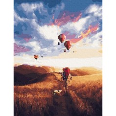 Розпис за номерами Казка в полі