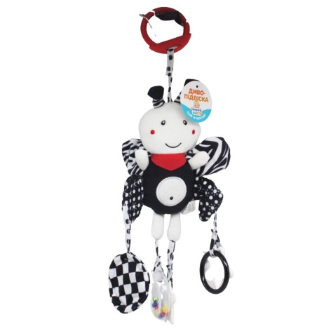 Мягкая подвеска-погремушка 