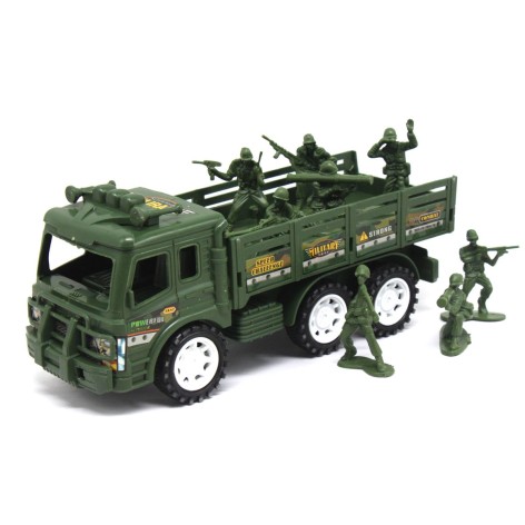 Ігровий набір "Військова машина з солдатиками"