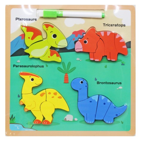 Деревяна іграшка Діно