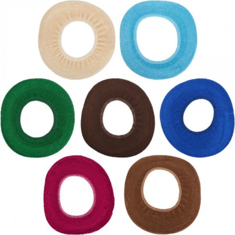 Чохол для унітазу однотонний махра D30см А3201