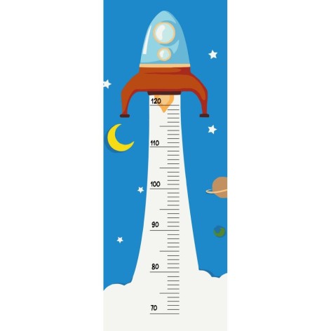 Картина по номерам Art Craft (Ростомер) "Космическая ракета" 30х80 см (15129-AC)