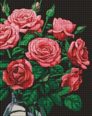 Набір з алмазною мозаїкою AMO7999 "Розкішні троянди" з АВ стразами 40х50см